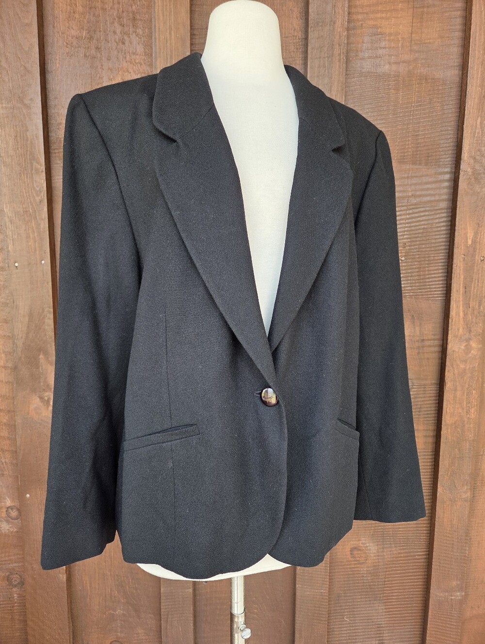 Pendleton Vintage Boxy Blazer Jacket